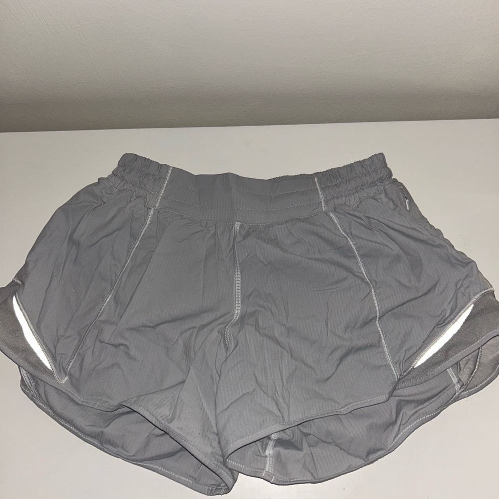 Lululemon Athletica Silver Athletic Shorts